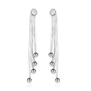 Dangling Earrings in Sterling Silver 2.50 Grams - NEW  1.77 in Long